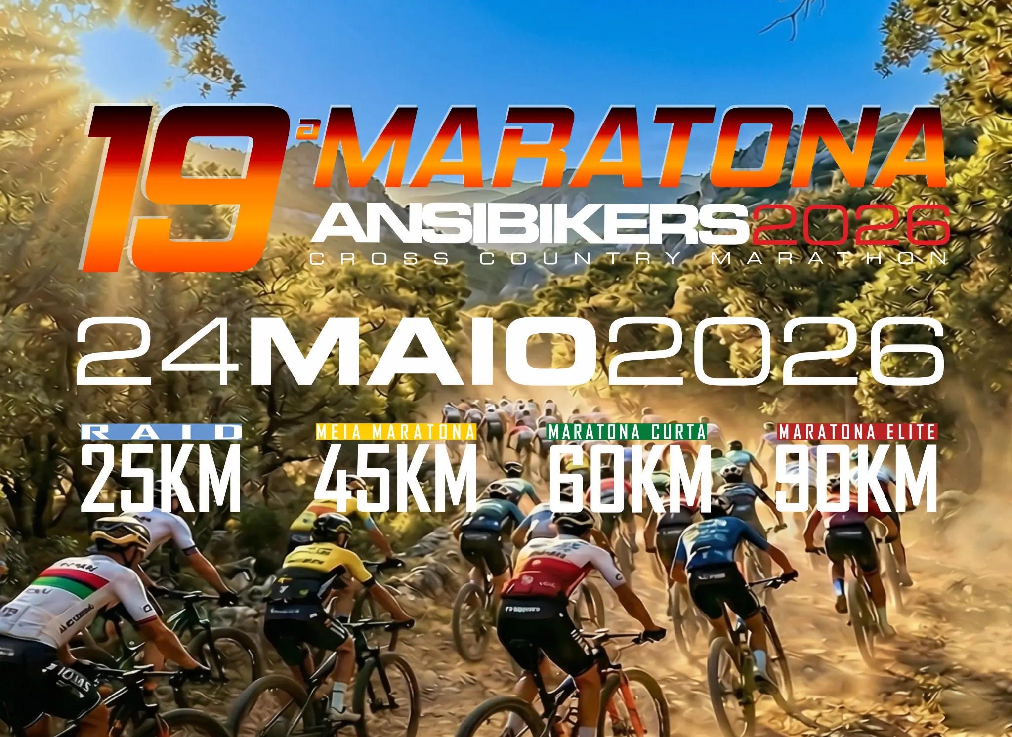19ª Maratona ANSIBIKERS 2026 - Cross Country Marathon